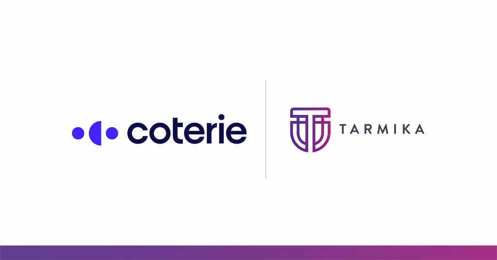 Tarmika New Partnership with Coterie