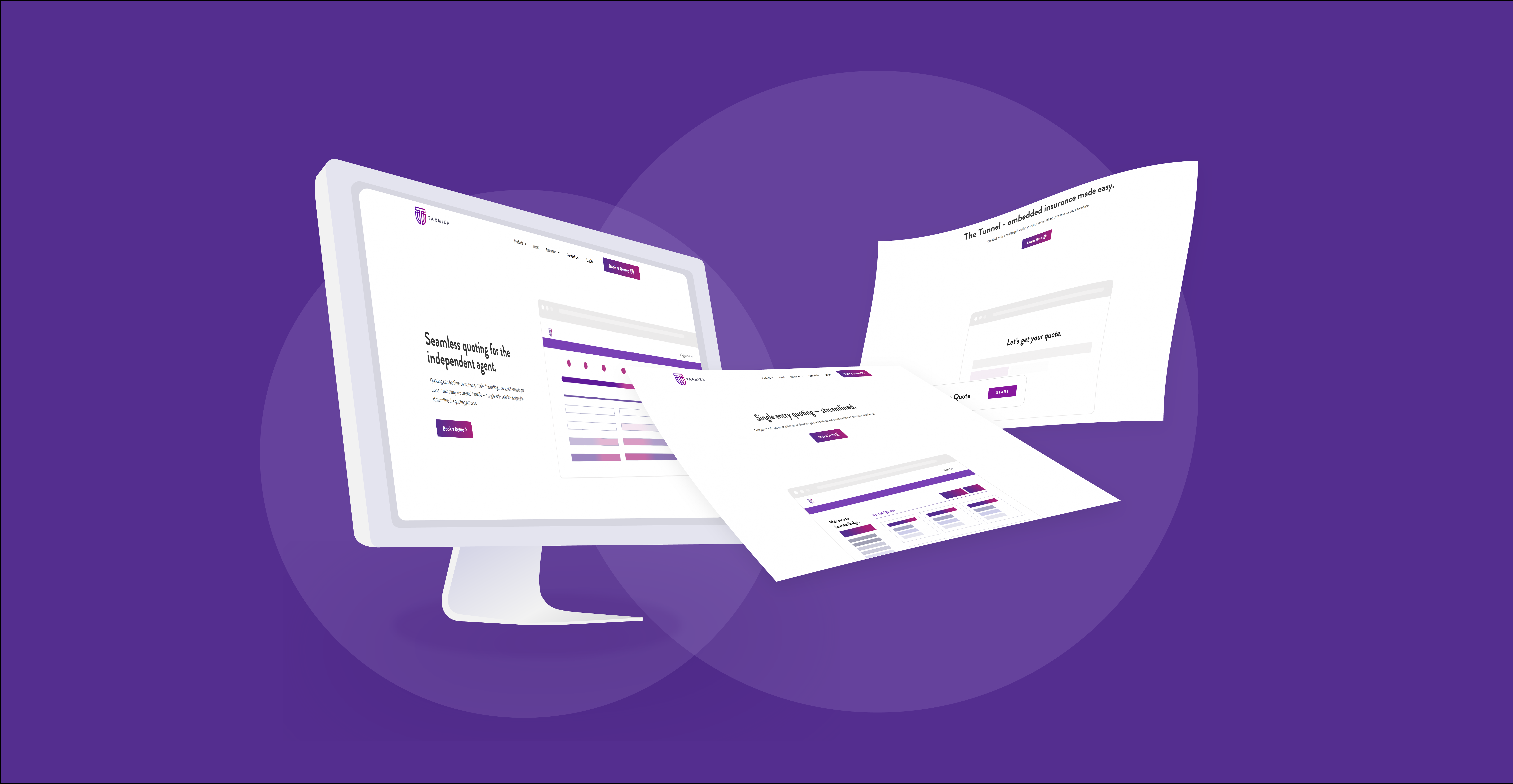 landing page creation graphic